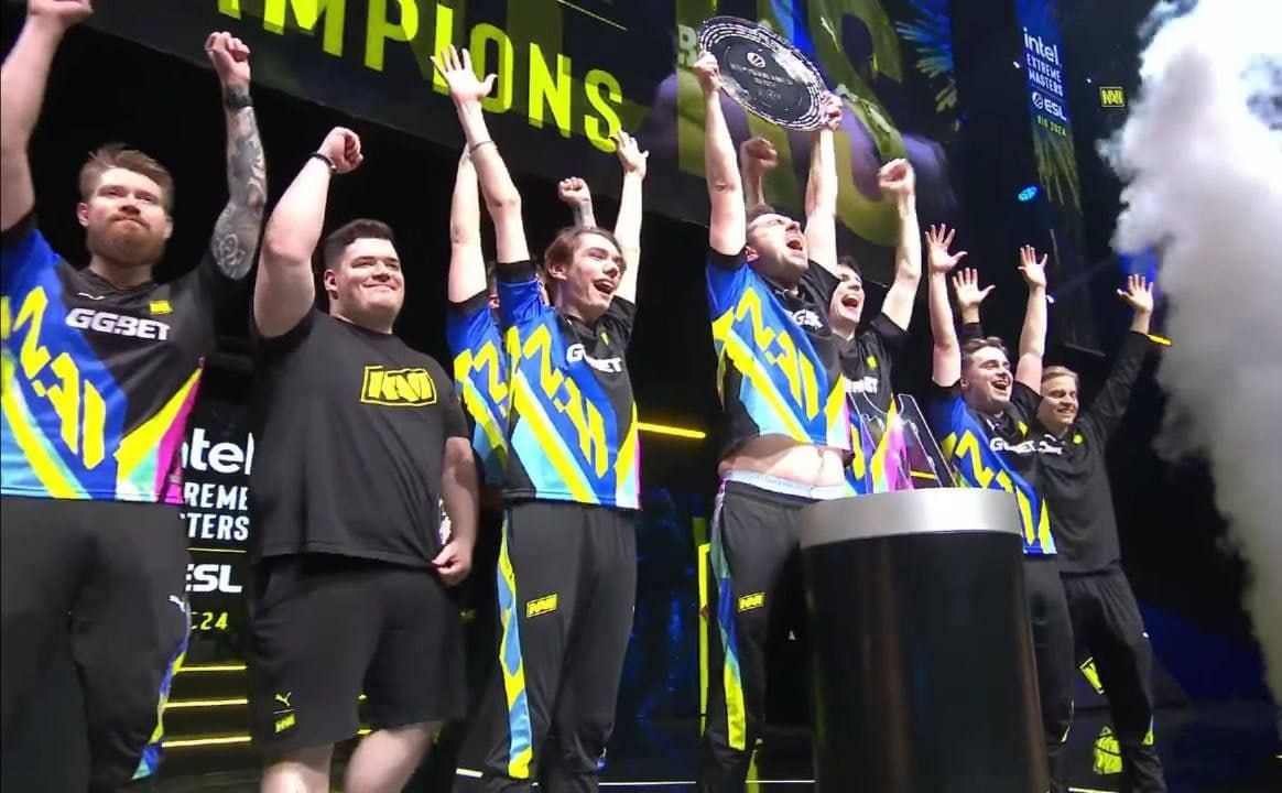 Максим Криппа отреагировала на победу своей команды NAVI на IEM Rio 2024